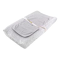 Summer by Ingenuity Basic Changing Essentials Kit with Changing Pad, Cover, and Waterproof Liner, Chevron (3 Piece Set)(Pack of 1)