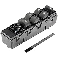 Dorman 901-299 Front Driver Side Power Window Switch Module Compatible with Select Chevrolet Models Black