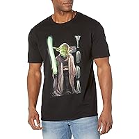 STAR WARS High Republic Yoda Hero Shot Young Men's Short Sleeve Tee Shirt