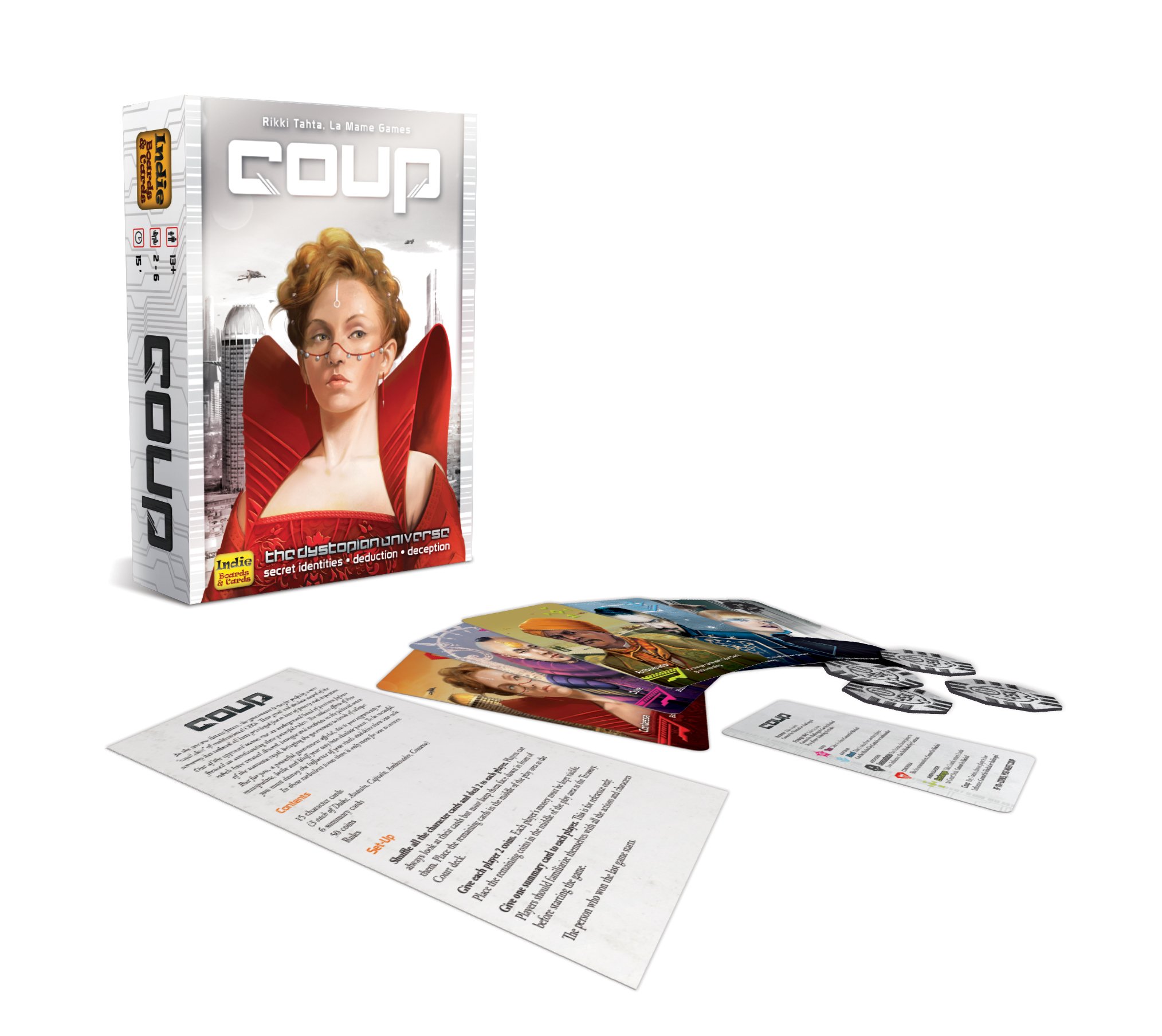 Indie Boards and Cards Coup (The Dystopian Universe)