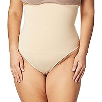 Maidenform Women’s Shapewear Firm Control High Waist Thong Fajas with Cool Comfort DMS707