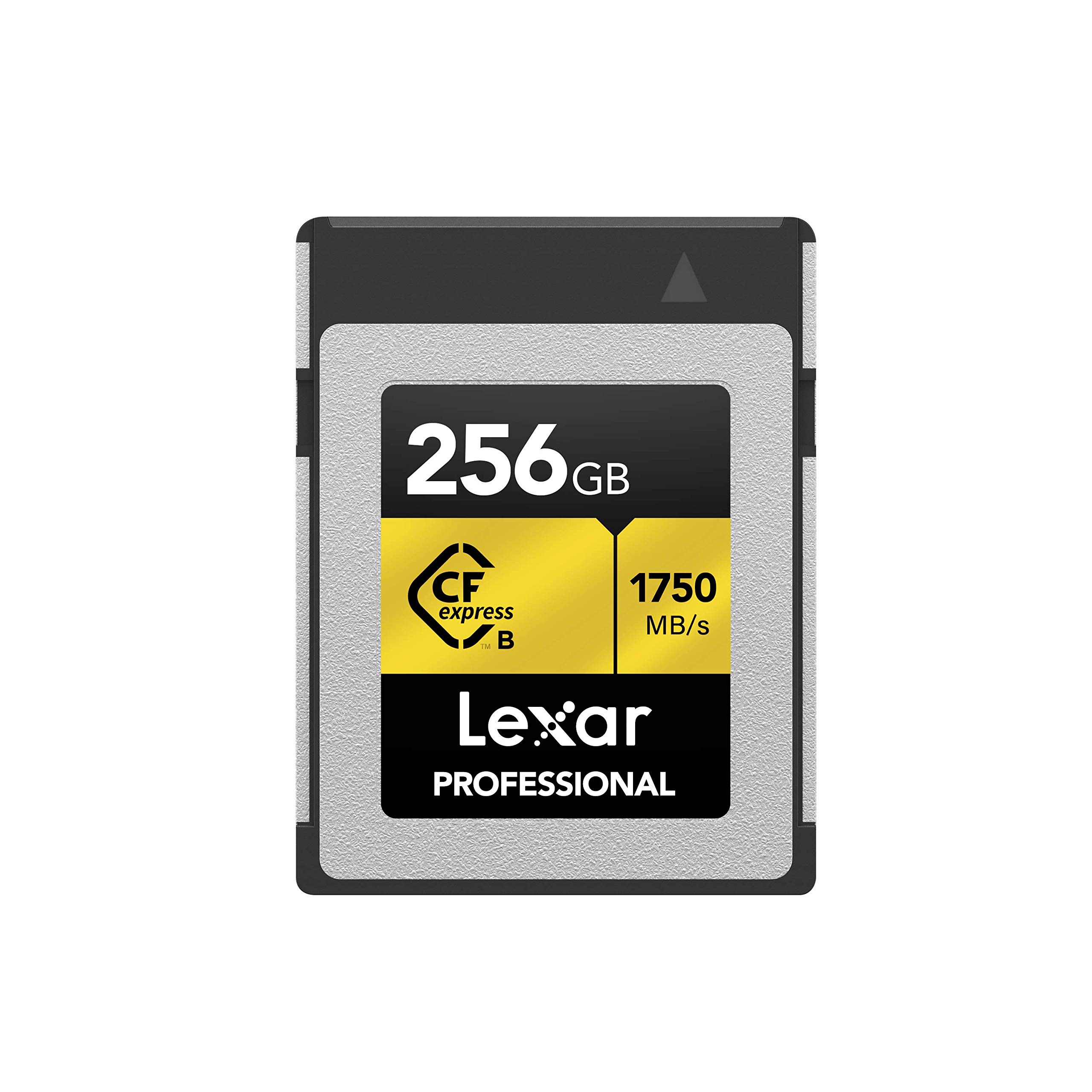 Lexar Professional 256GB CFexpress Type B Memory Card Gold Series, Up to 1750MB/s Read, Raw 8K Video Recording, Supports PCIe 3.0 and NVMe (LCXEXPR256G-RNENG)
