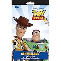 Trends International Toy Story Stickerland Pad-4 Pages, Multi