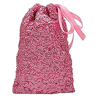 Darling Souvenir 15 Sequins Pouch Drawstring Gift Pouch Small Wedding Party Favors Bags, Baby Shower Thank You Pouches - Colours Available