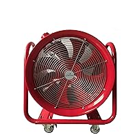 iLiving - ILG8EF20EX Explosion Proof Utility High Velocity Blower, Fume Extractor, Portable Exhaust and Ventilator Fan, Air Ventilation with 5830 CFM, 1720 RPM (20 Inch)