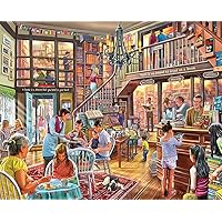 White Mountain Puzzles Local Bookstore - 1000 Piece Jigsaw Puzzle