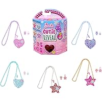 Barbie Cutie Reveal Accessories, Purse with 5 Surprises Including Reversible Fur & Color-Change Pet (Styles May Vary)