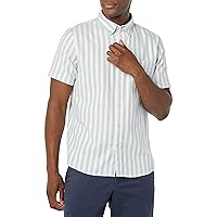 Goodthreads Men's Slim Fit Short Sleeve Pocket Shirt