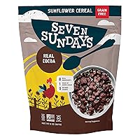 Seven Sundays Grain Free Cereal - Real Cocoa - 8 Oz Bag - Gluten and Grain Free, Paleo, Keto Friendly, No Refined Sugar, Vegan, Non-GMO