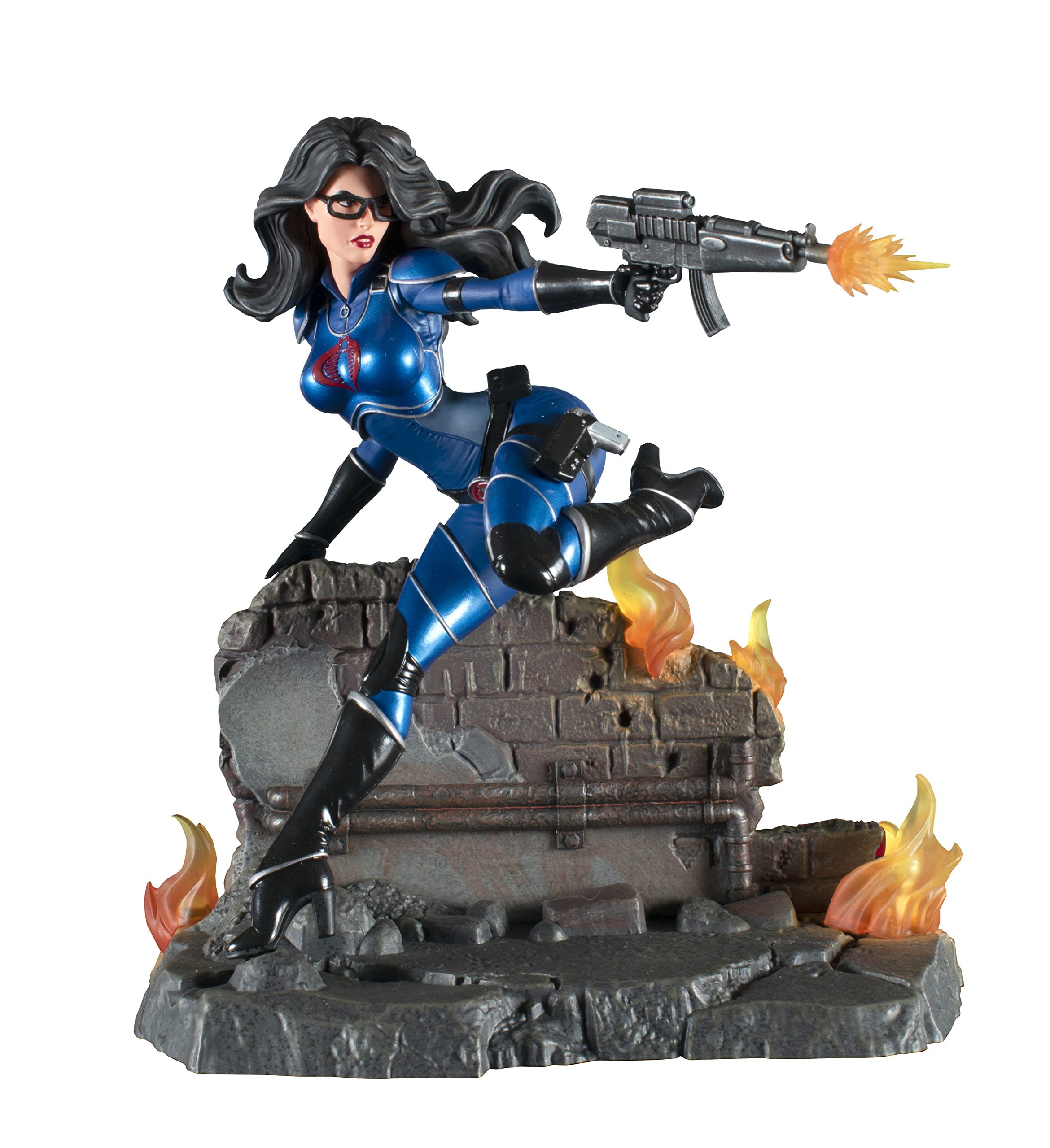 San Diego Previews Exclusive 2023 G.I. Joe Gallery: Agent of Cobra Baroness PVC Statue