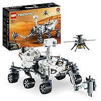 Lego Technic NASA Mars Rover Perseverance Advanced Building Kit for Kids Ages 10 and Up, NASA Toy with Replica Ingenuity Helicopter, Gift for Kids Who Love Engineering and Science Projects, 42158