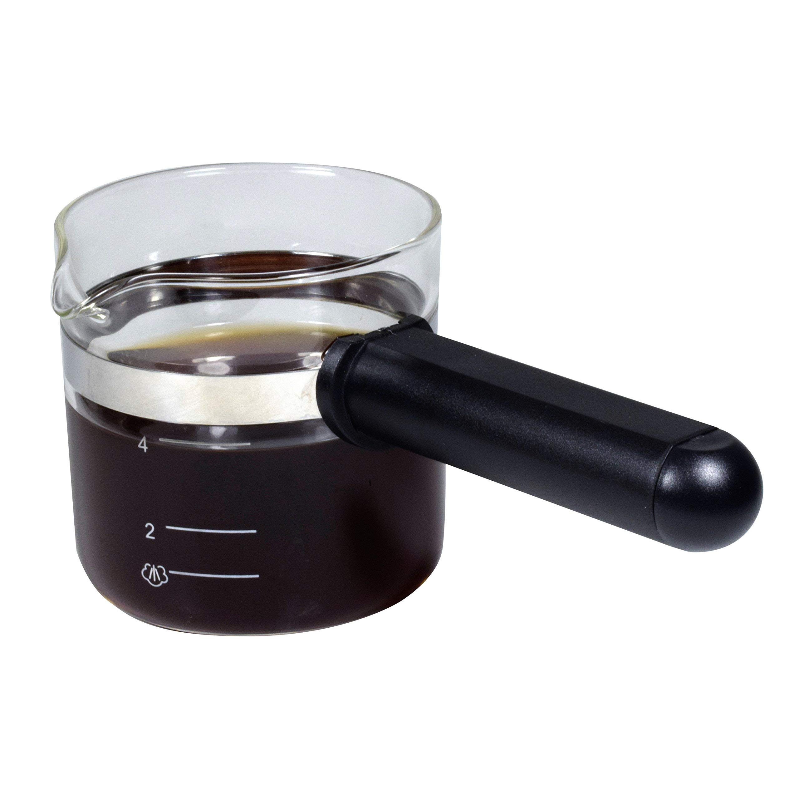 Univen Espresso Coffee Carafe Glass 4 Cup Universal fits Mr. Coffee, Krups, Salton, DeLonghi, etc.