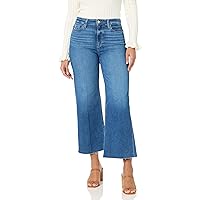 PAIGE Women's Anessa Jeans with Raw Hem