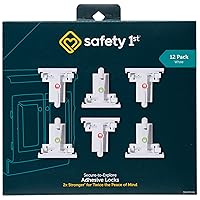 Safety 1st® Secure-to-Explore Adhesive Locks (12 Locks), White