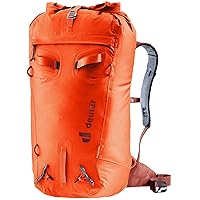 DEUTER Women’s Durascent 28L SL Backpack I Lightweight Alpine Hiking & Mountaineering Pack - Papaya-Redwood