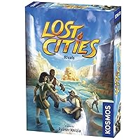 Thames & Kosmos Lost Cities: Rivals Card Game | Strategy Auction Adventure | Vibrant Colors for Two to Four Players | Family Friendly Fun by Kosmos