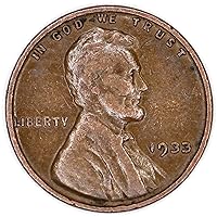 1933 P Wheat Cent Penny FAIR
