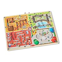 Melissa & Doug PAW Patrol Wooden 4-in-1 Magnetic Wand Maze Board - FSC Certified