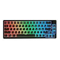 G.Skill KM250 RGB 65% (67-Key) Mechanical Keyboard, PBT Dual Injection Keycap (Black)