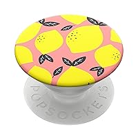 PopSockets PopGrip: Swappable Grip for Phones & Tablets - Lemon Drop