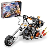LEGO Marvel Ghost Rider Mech & Bike 76245, Buildable Motorbike Toy with Movable Action Figure, Super Hero Building Set, Gift for Kids, Boys and Girls 7 Plus Years Old