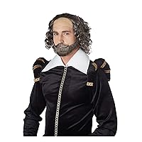 California Costumes Shakespeare Beard and Wig Set