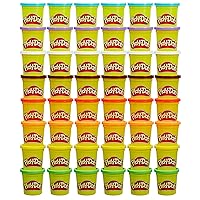 Play-Doh Bulk Pack of 48 Cans, 6 Sets of 8 Modeling Compound Colors, Party Favors, Arts & Crafts, 3oz, Preschool Toys 2+ (Amazon Exclusive)