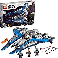 Star Wars Mandalorian Starfighter 75316 Awesome Toy Building Kit for Kids Featuring 3 Minifigures; New 2021 (544 Pieces)