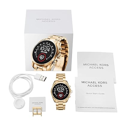 Michael Kors Access Gen 5 Bradshaw Smartwatch, Powered with Wear OS by Google with Speaker, Heart Rate, GPS, NFC, and Smartphone Notifications