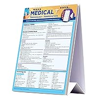 Medical Terminology & Abbreviations (Quick Study Easel) Medical Terminology & Abbreviations (Quick Study Easel) Spiral-bound Paperback Cards