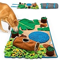 Snuffle Mat for Dogs Large Breed 39.4''x23.6''- Interactive Dog Toys for Boredom - Sniff mat for Dogs - Foraging Mat for Dogs -Mental Stimulation for Dogs - Dog Enrichment Toys - Dog Snuffle Mat