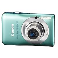 Canon PowerShot SD1300IS 12.1 MP Digital Camera with 4x Wide Angle Optical Image Stabilized Zoom and 2.7-Inch LCD (Green)