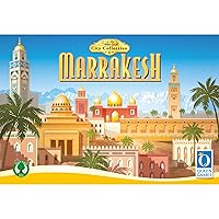 Queen Games: Marrakesh Essential Edition - Strategy Board Game, Ages 14+, 2-4 Players, 90-120 Min