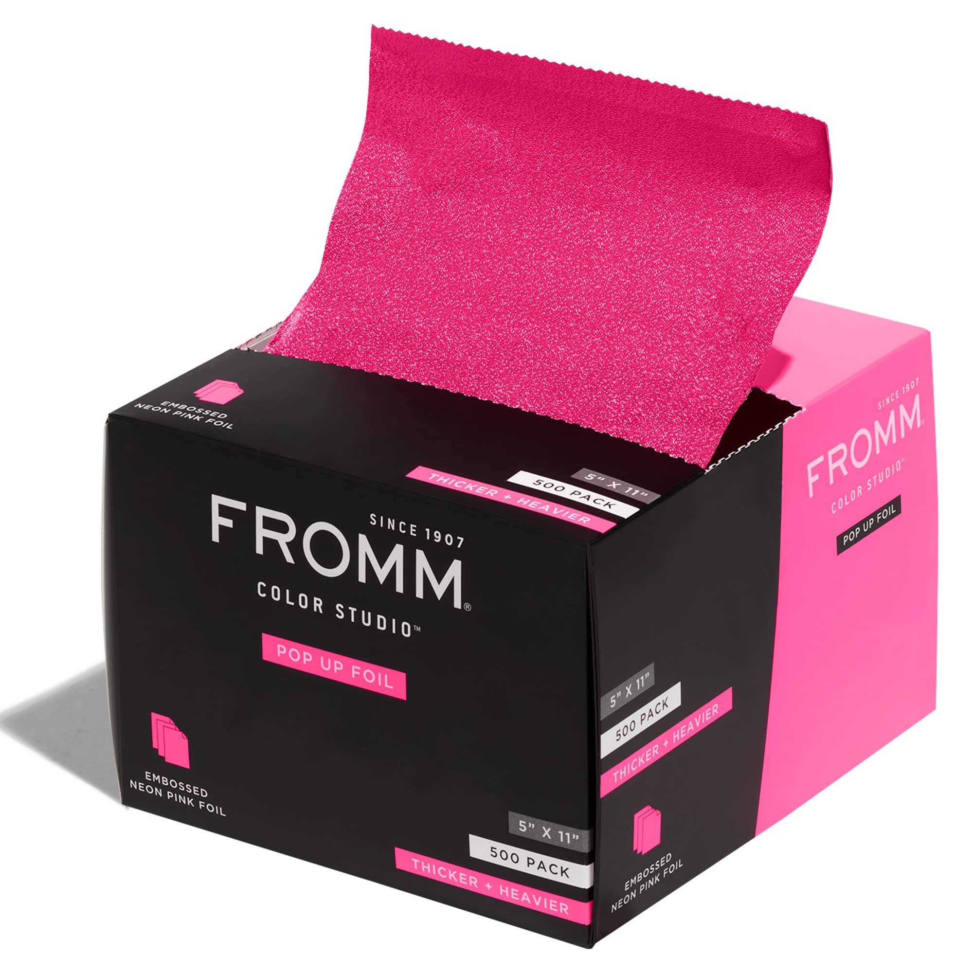 Fromm Color Studio Pop Up Hair Foil in Neon Pink, 5