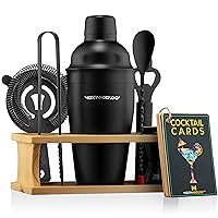 CKductpro Cocktail Shaker Set 13-Piece,Professional Bartender Kit 304 Stainless Steel with Shaker,Combination Mixed Drinks Martini Bar Tools Gift 