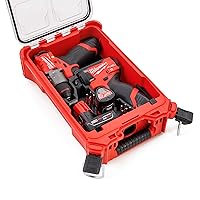 Milwaukee Packout Compact Drill Organizer for M12 Drills and Accessories