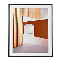 Creative Co-Op Wood Framed Architecture Photograph