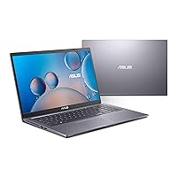 ASUS VivoBook 15 R565 Thin and Light Laptop, 15.6” FHD Touch Display, Intel Core i5-1135G7 Processor, Iris Xe Graphics, 8GB DDR4 RAM, 256GB SSD, Fingerprint, Windows 11 Home, Slate Grey, R565EA-US51T ASUS VivoBook 15 R565 Thin and Light Laptop, 15.6” FHD Touch Display, Intel Core i5-1135G7 Processor, Iris Xe Graphics, 8GB DDR4 RAM, 256GB SSD, Fingerprint, Windows 11 Home, Slate Grey, R565EA-US51T