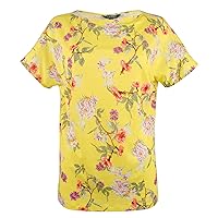 Lauren Ralph Lauren Women's Petite Volanna Linen Blend Shirt-Y-PL Yellow