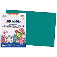 Prang (Formerly SunWorks) Construction Paper, Turquoise, 12
