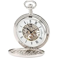 Charles-Hubert, Paris 3909-W Classic Collection Hunter Case Mechanical Pocket Watch