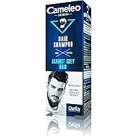 Men New Formula Shampoo Against Gray Hair Refreshes with Natural Hazelnut Extract