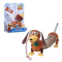 Just Play Disney and Pixar Toy Story Slinky Dog Jr Pull Toy, Toys for 3 Year Old Girls and Boys, Officially Licensed Kids Toys for Ages 18 Month