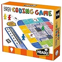 Headu Easy Coding Game, Educational Toys for Boys and Girls Ages 4-6 Years Old, Preschool Learning Toys, Teacher Homeschool Supplies, Birthday
