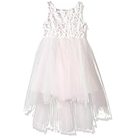 Girls' Little Flower Frolic Hi Low Dress