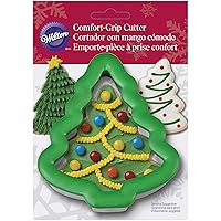 Wilton Christmas Tree Comfort Grip Stainless Steel Cookie Cutter