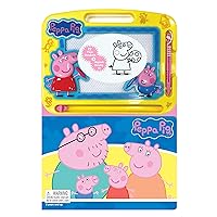 Phidal - eOne Peppa Pig Learning Series - learn to write with magnetic drawing pad, doodle pad for Kids and Children Learning Fun Phidal - eOne Peppa Pig Learning Series - learn to write with magnetic drawing pad, doodle pad for Kids and Children Learning Fun Board book