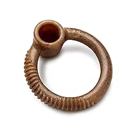 Benebone Ring Durable Dog Chew Toy for Aggressive Chewers, Real Bacon, Made in USA, Large