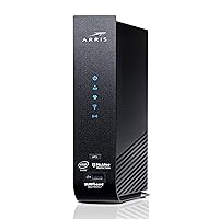 ARRIS SURFboard SBG7400AC2 DOCSIS 3.0 Cable Modem & AC2350 Wi-Fi Router , Approved for Comcast Xfinity, Cox, Charter Spectrum & more , Four 1 Gbps Ports , 800 Mbps Max Internet Speeds