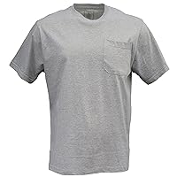 Mens Cotton Polyester Blend Short Sleeve Pocket T-Shirt